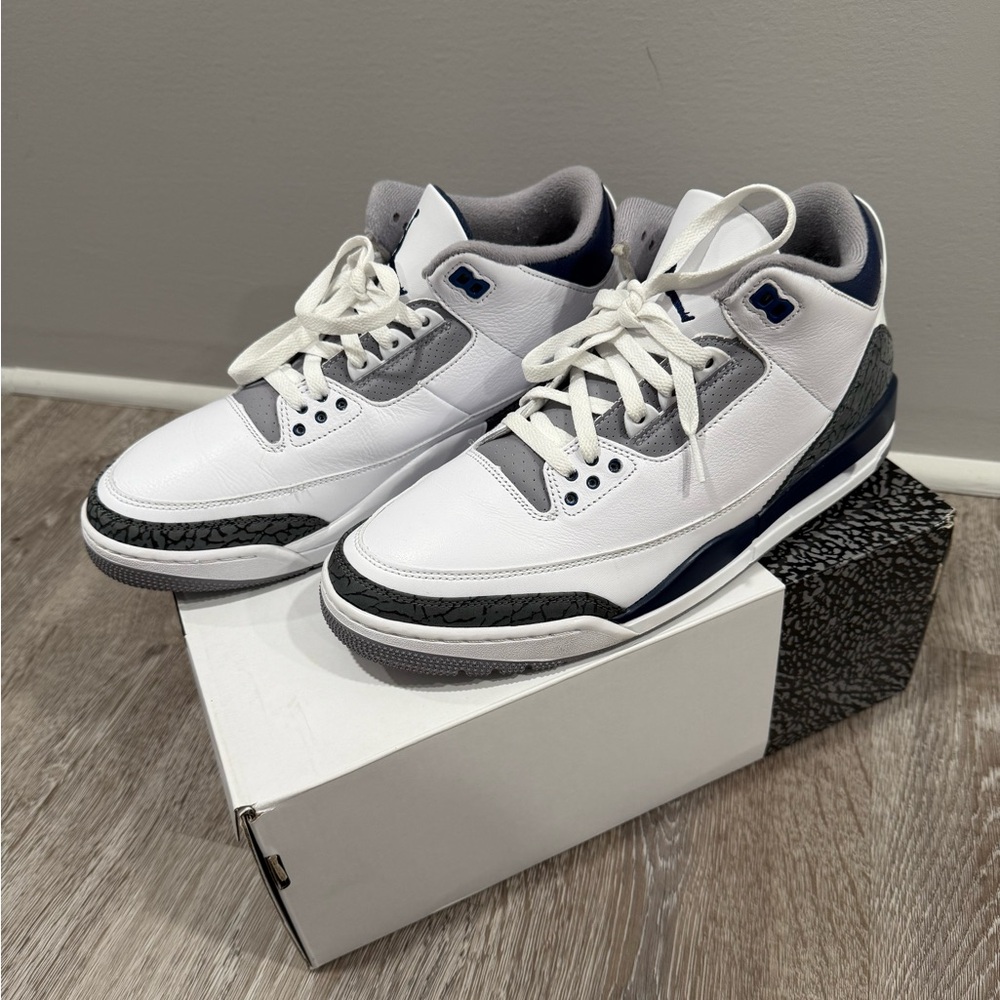Jordan 3 Navy Blue